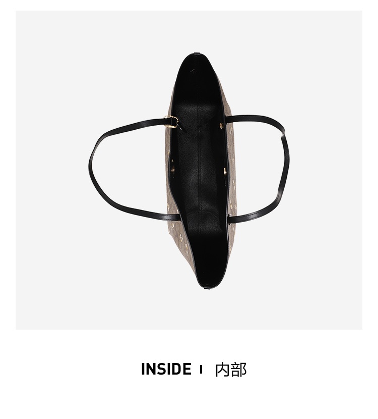 商品Coach|COACH 奥莱款女士PVC配皮单肩手提托特包 C8590IME7V,价格¥1740,第4张图片详细描述