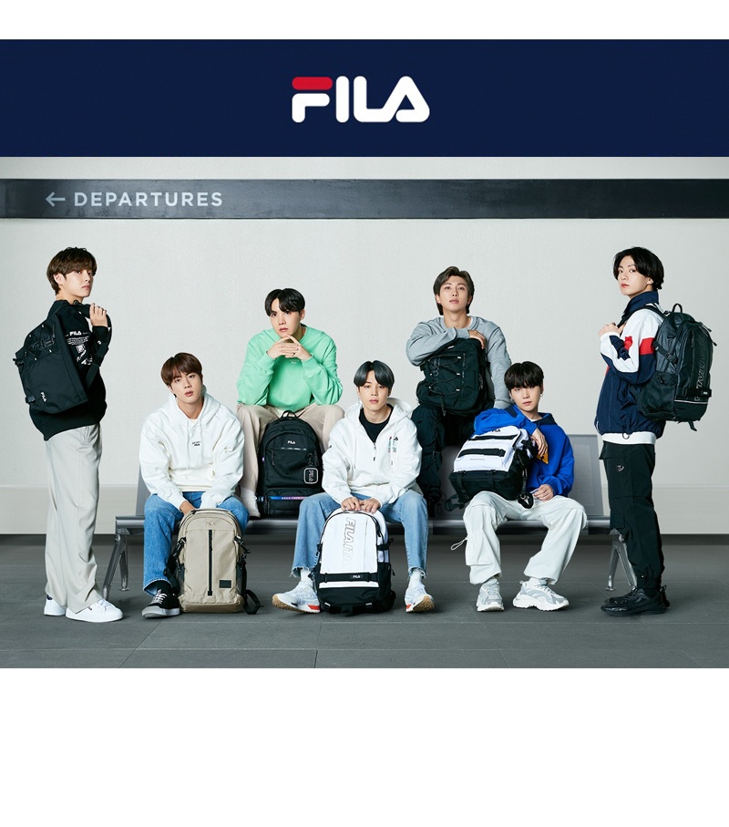 商品Fila|【享贝家】斐乐FILA 鱼刺脏粉色 男女同款 1JM01283E200,价格¥231,第1张图片详细描述