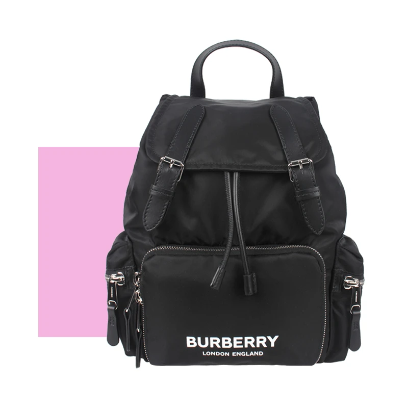 商品[国内直发] Burberry|BURBERRY 其他黑色女士双肩包 1530744,价格¥6312,第14张图片详细描述