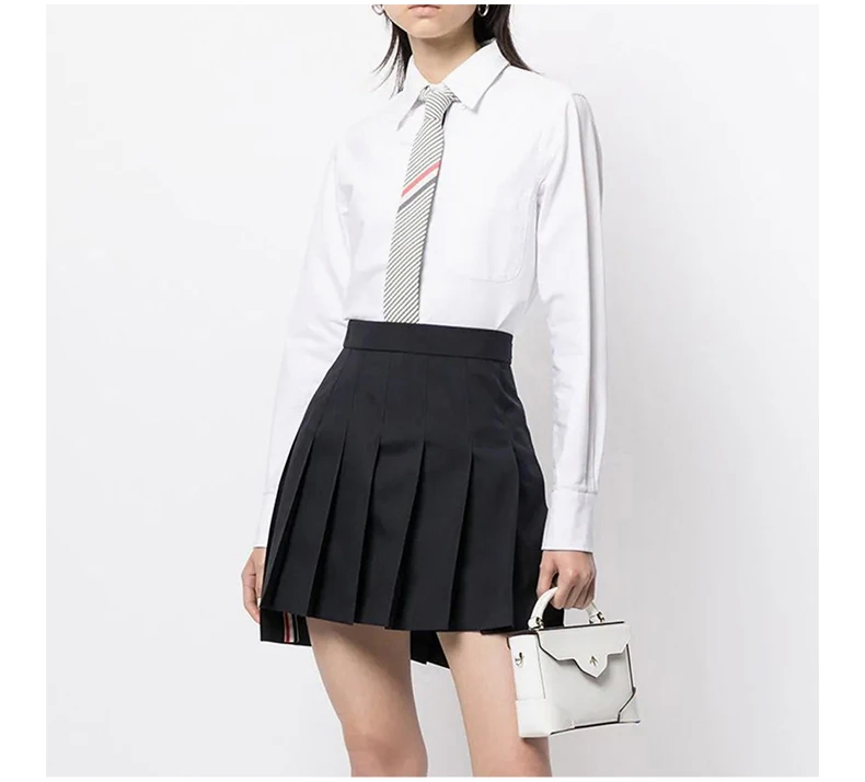 商品[国内直发] Thom Browne|THOM BROWNE 深蓝色女士半裙 FGC402V-02872-415,价格¥6507,第5张图片详细描述