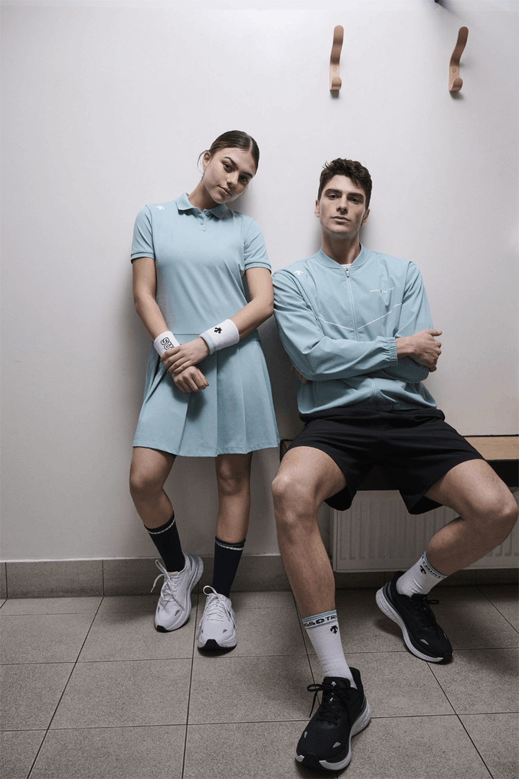 商品DESCENTE|【Brilliant|包邮包税】薄荷色女士翻领运动连衣裙SP222IOP51-MNT0,价格¥702,第6张图片详细描述