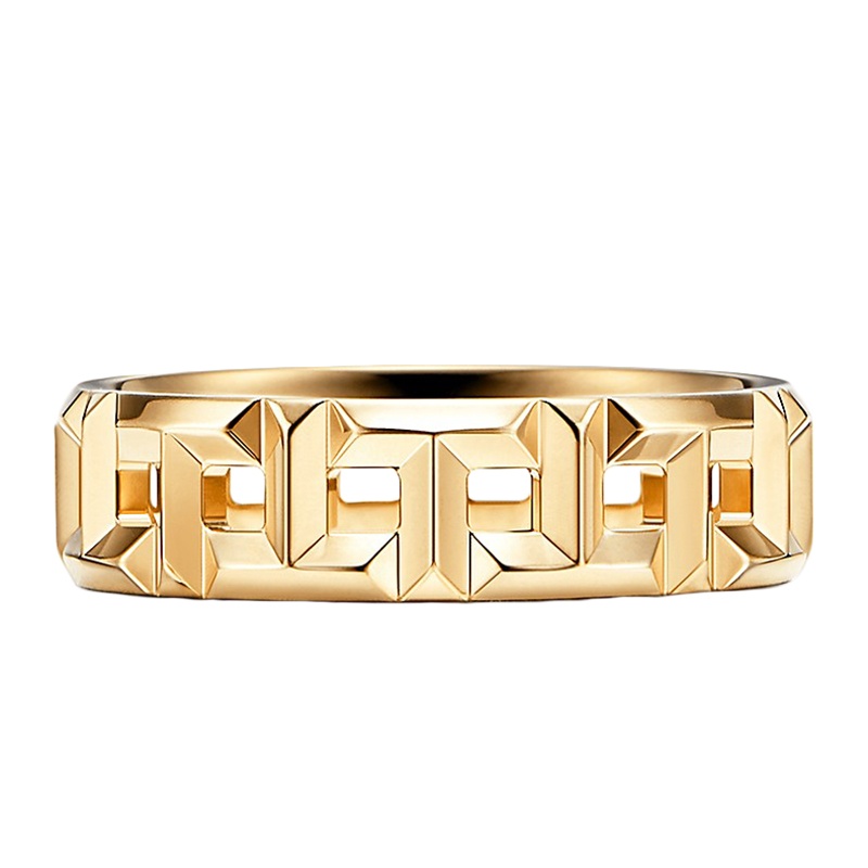 商品Tiffany & Co.|  Tiffany & Co./蒂芙尼 18K 黄金 True 宽式戒指GRP10567,价格¥18214,第3张图片详细描述