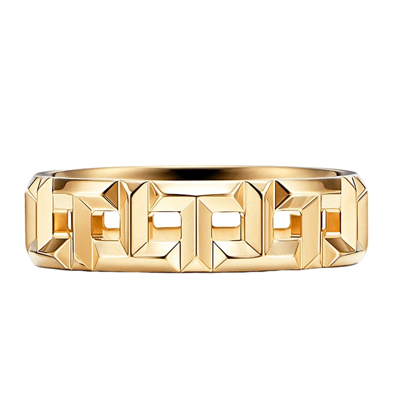 商品Tiffany & Co.|  Tiffany & Co./蒂芙尼 18K 黄金 True 宽式戒指GRP10567,价格¥19438,第3张图片详细描述