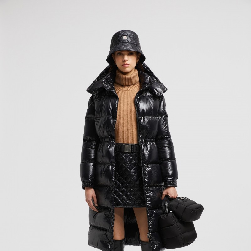 商品Moncler|蒙口 CAVETTAZ系列女士白色长款羽绒服 J20931C0003668950034（两色可选）,价格¥16606,第8张图片详细描述
