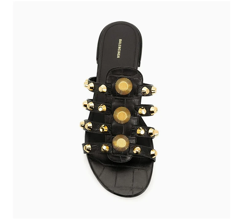 商品Balenciaga|Balenciaga 巴黎��世家 女士凉鞋 549897-A6DO-1000,价格¥3663,第7张图片详细描述