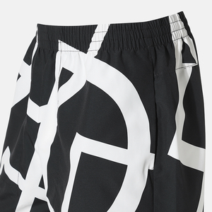 商品DESCENTE|【享贝家】DESCENTE 迪桑特 字母运动休闲短裤 男款 黑白花纹 SN223EHP59（现采购商品，下单后12天内发货）,价格¥508,第7张图片详细描述
