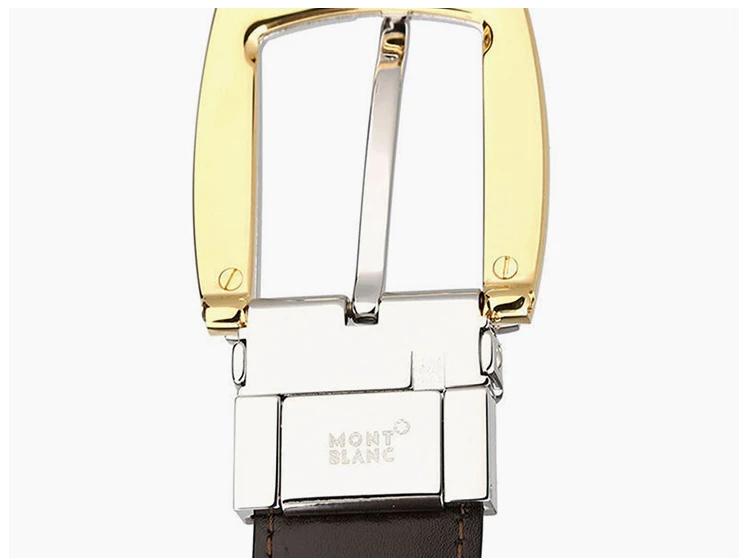 商品MontBlanc|Mont Blanc 万宝龙 男士牛皮商务腰带 111081,价格¥1522,第14张图片详细描述