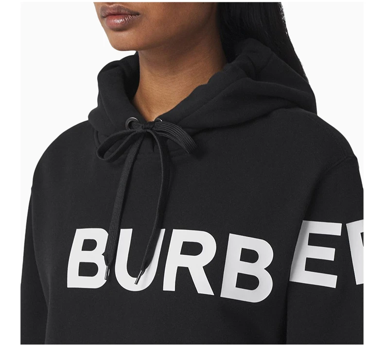 商品[国内直发] Burberry|BURBERRY 黑色女士卫衣/帽衫 8040767,价格¥4425,第7张图片详细描述