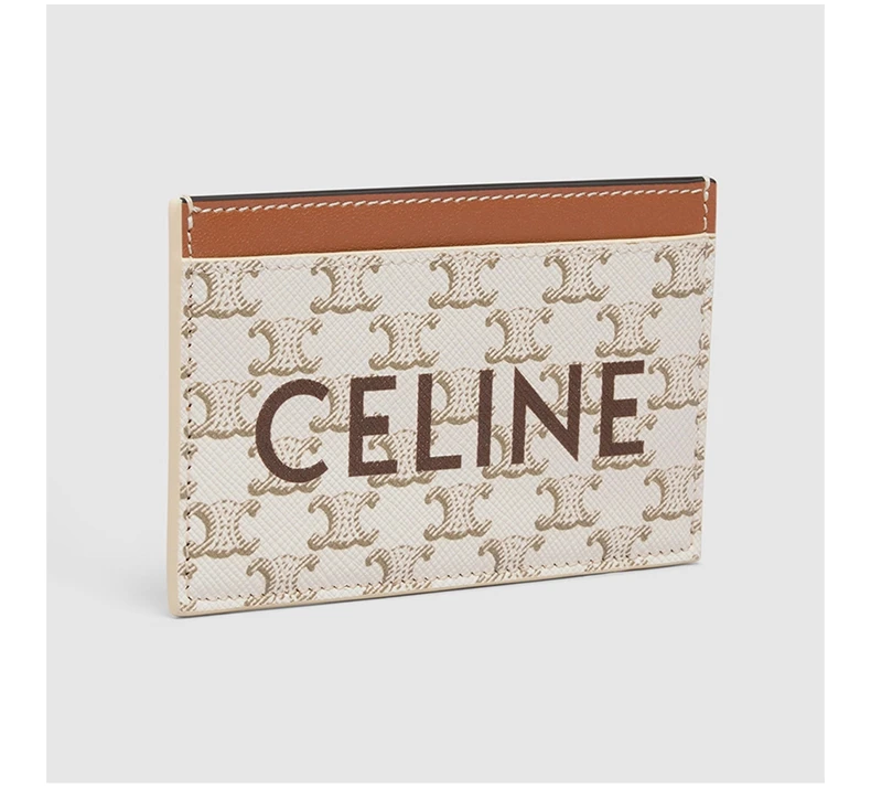 商品Celine|CELINE 拼色女士卡夹 10B702CLY-01TA,价格¥2302,第5张图片详细描述