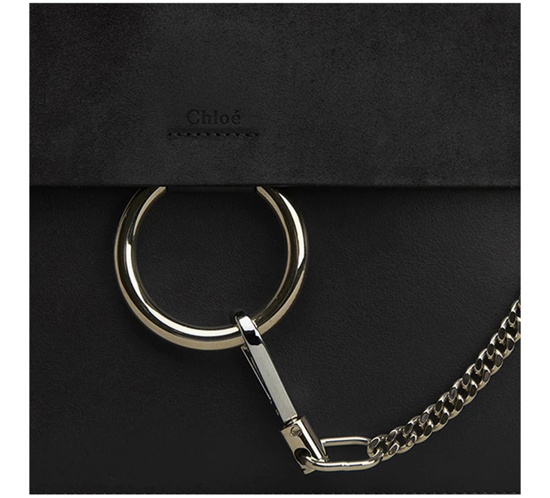 商品[国内直发] Chloé|Chloe' 蔻依 黑色女士挎包 C17SS231-H2O-001,价格¥8528,第6张图片详细描述