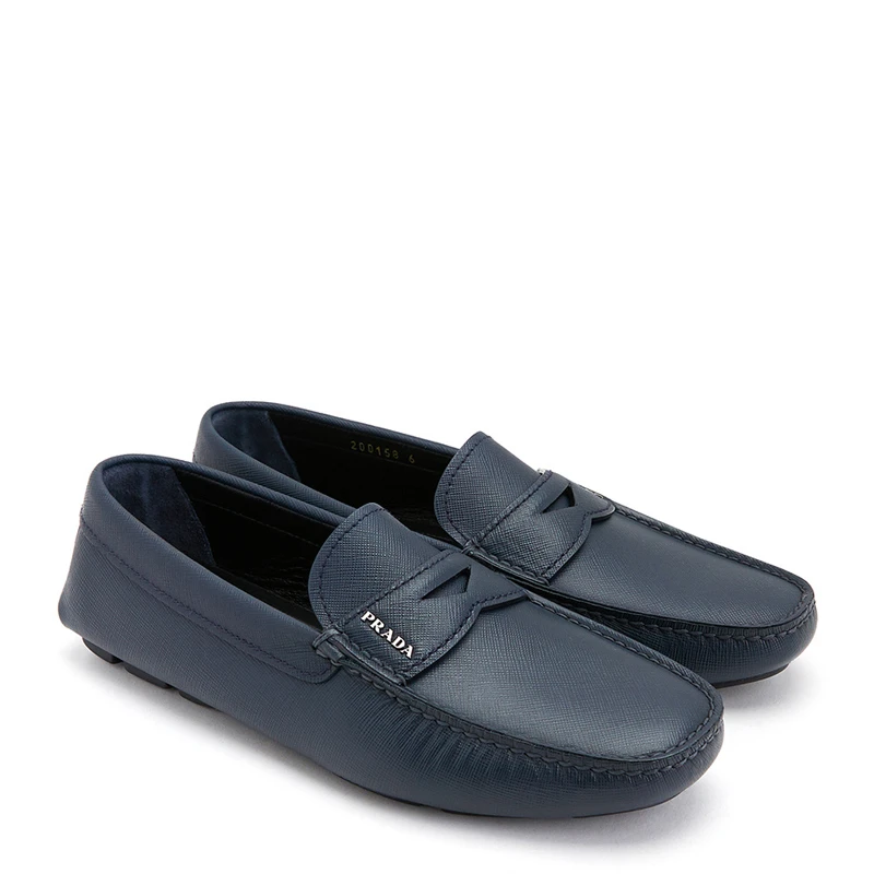 商品Prada|PRADA 男士海军蓝色驾车鞋 2DD158-053-F0216,价格¥4361,第5张图片详细描述