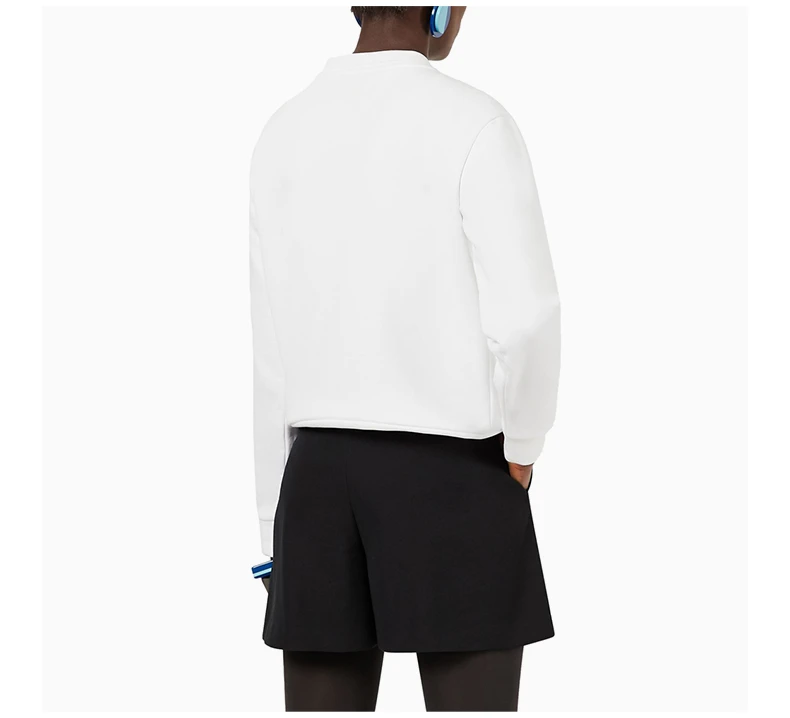 商品Emporio Armani|EMPORIO ARMANI白色女士卫衣/帽衫6K2M6J-2JYPZ-0100,价格¥1265,第6张图片详细描述