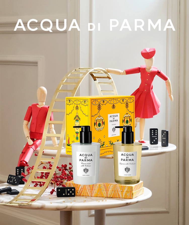 商品Acqua di Parma|Acqua di Parma帕尔玛之水绮彩幻克罗尼亚境手部护理节日礼盒 洗手液300ml+护手霜300ml,价格¥605,第2张图片详细描述