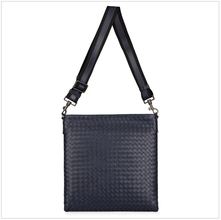 商品[国内直发] Bottega Veneta|BOTTEGA VENETA 深蓝色男士斜挎包 276356-V465C-4097,价格¥13587,第3张图片详细描述