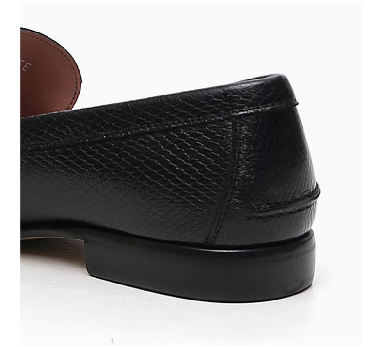 商品Salvatore Ferragamo|SALVATORE FERRAGAMO 黑色男士系带鞋 02-0139-741563,价格¥3467,第10张图片详细描述