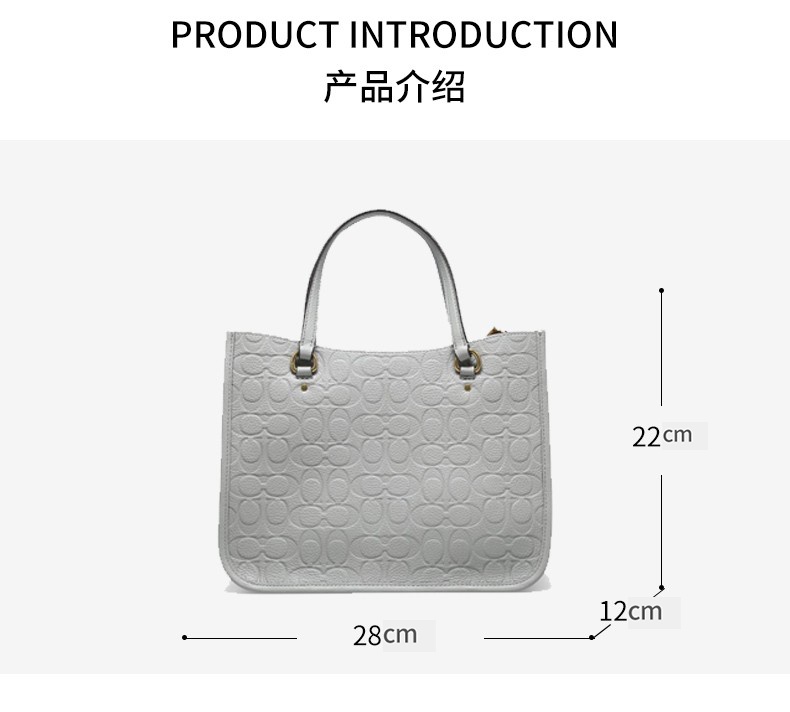 商品[国内直发] Coach|COACH 小号女士牛皮革单肩斜挎手提包 C5982B4DOY,价格¥2473,第2张图片详细描述