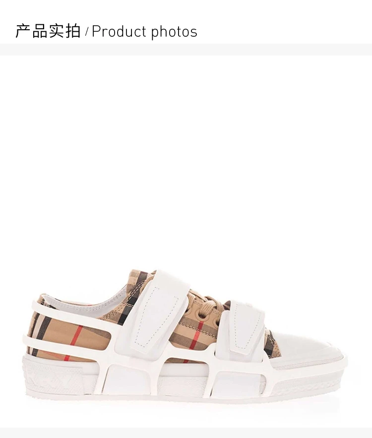 商品Burberry|BURBERRY 卡其色女士运动鞋 8034326,价格¥2443,第4张图片详细描述