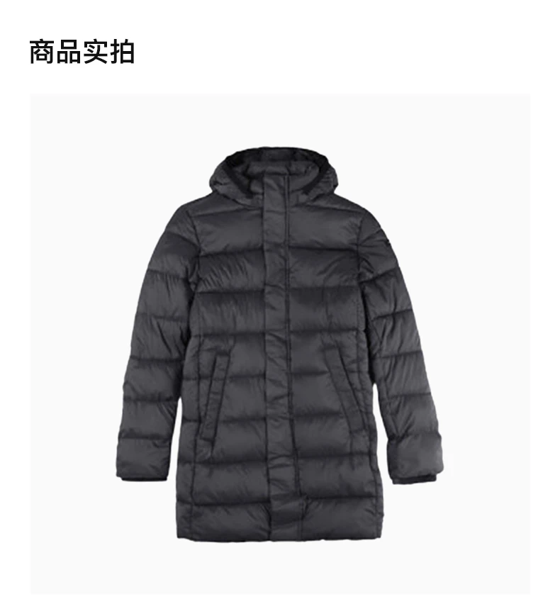 商品[国内直发] Calvin Klein|CALVIN KLEIN 深灰色男士棉服 CM051357-AL0,价格¥782,第4张图片详细描述