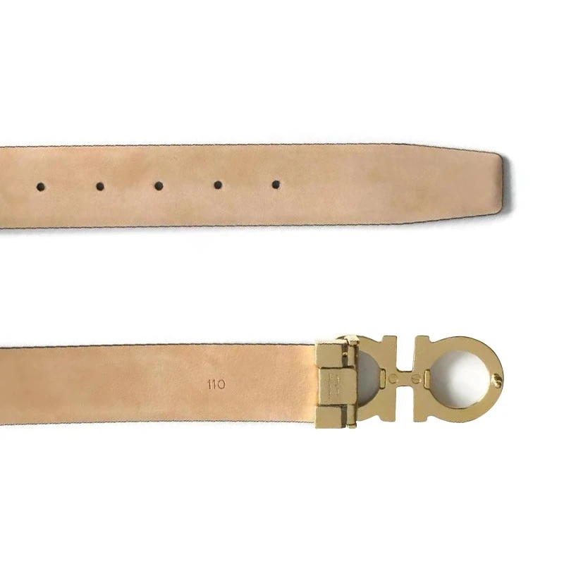 商品Salvatore Ferragamo|SALVATORE FERRAGAMO 黑色男士腰带 679493-723890,价格¥2221,第5张图片详细描述