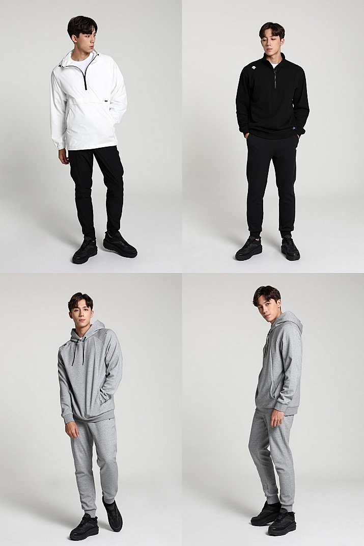 商品DESCENTE|【享贝家】DESCENTE 迪桑特 厚底舒适休闲运动鞋 男女同款 橙黑色 SM313LCR92-ORBK,价格¥618,第1张图片详细描述