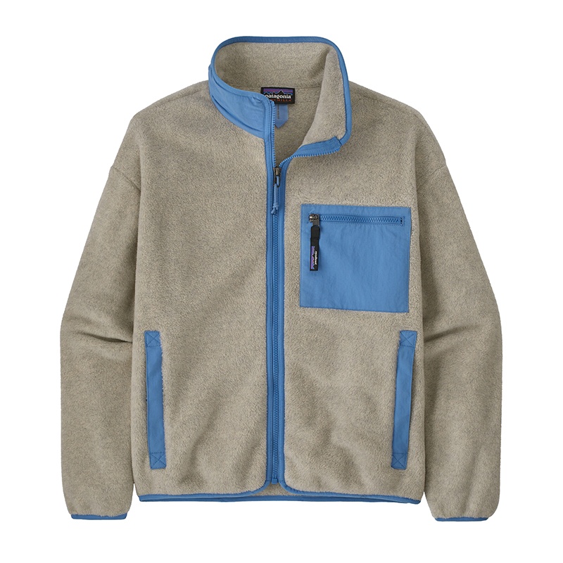 商品Patagonia|巴塔哥尼亚 23年新款 女士燕麦色再生聚纤抓绒夹克,价格¥1570,第2张图片详细描述