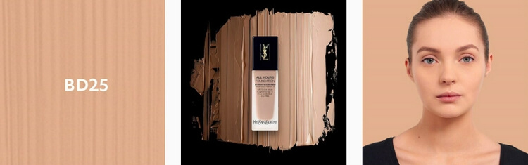 商品Yves Saint Laurent|持久完美无瑕哑光粉底液,价格¥402,第23张图片详细描述