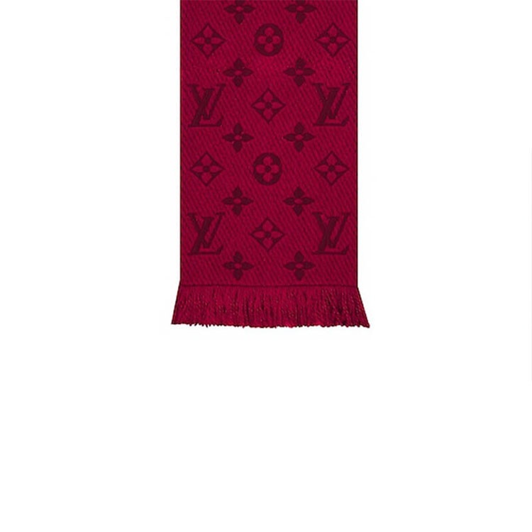 商品Louis Vuitton|Louis Vuitton 路易威登 女士羊毛围巾 红宝石色M72432,价格¥4407,第8张图片详细描述