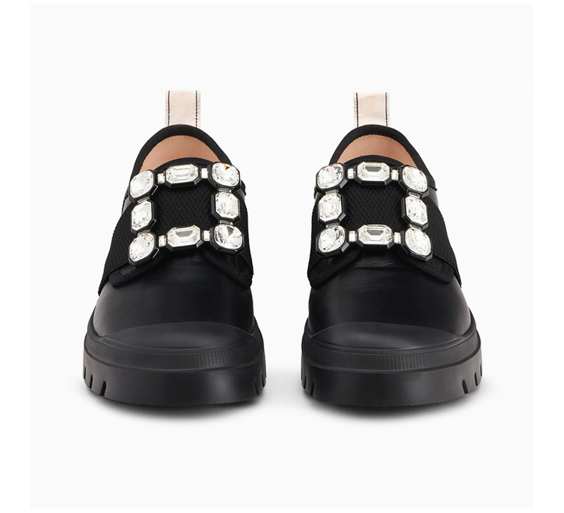 商品[国内直发] Roger Vivier|ROGER VIVIER 女黑色女士运动鞋 RVW62831070-JUS-B999,价格¥8000,第6张图片详细描述