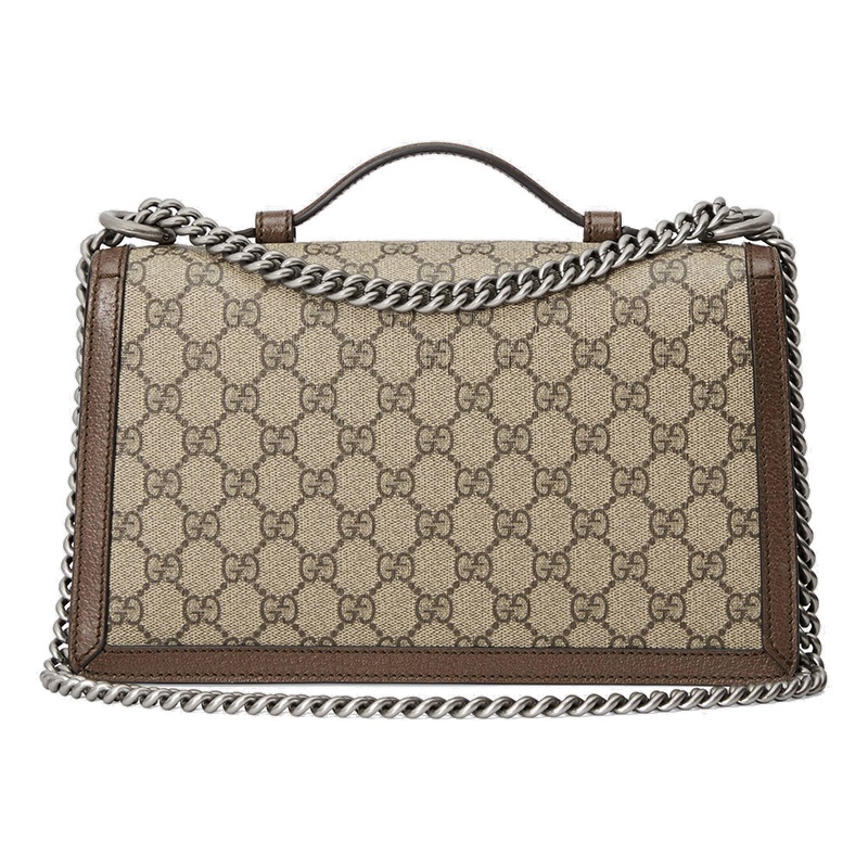 商品Gucci|GUCCI/古驰 Dionysus系列帆布双G老花酒神链条手提单肩包 621512K9GSN8358,价格¥20591,第3张图片详细描述