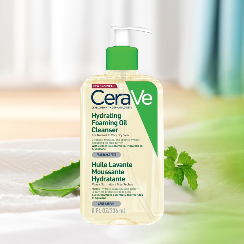 商品CeraVe|适乐肤洗卸合一洁面油 473ml温和清洁补充滋润,价格¥193,第3张图片详细描述