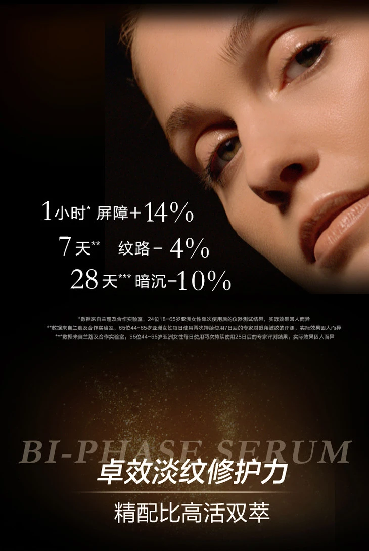 商品Lancôme|Lancome 兰蔻 菁纯双萃安瓶精华 超导小金针 12ml,价格¥924,第3张图片详细描述