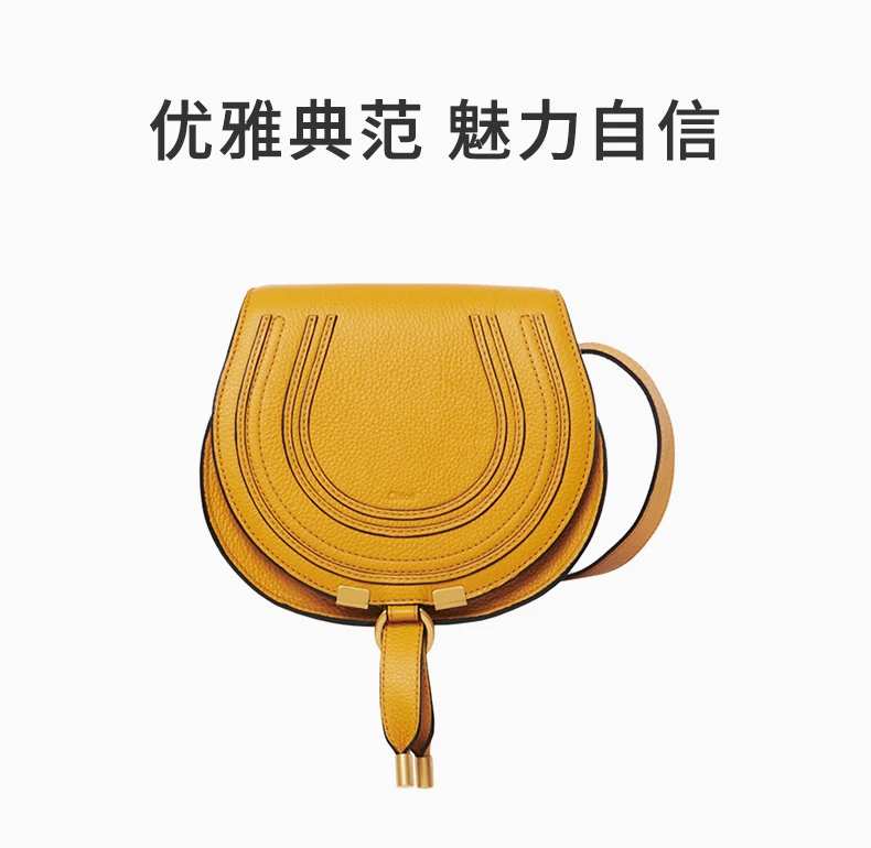 商品[国内直发] Chloé|CHLOE' 女士棕色皮革斜挎包 C21AS680-F01-216,价格¥4365,第1张图片详细描述