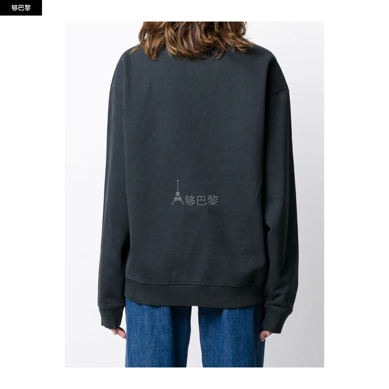 商品Acne Studios|【特惠6.5折】【预售】 2023春夏 女士 卫衣 卫衣 1853229  AI0067SWEA000130900-0 ,价格¥2525,第5张图片详细描述