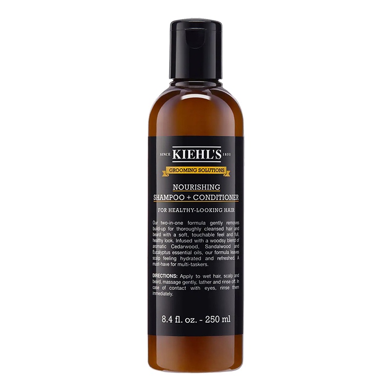 商品Kiehl's|科颜氏男士绅士理容控油清爽洗发水护发素二合一 250ml,价格¥199,第14张图片详细描述