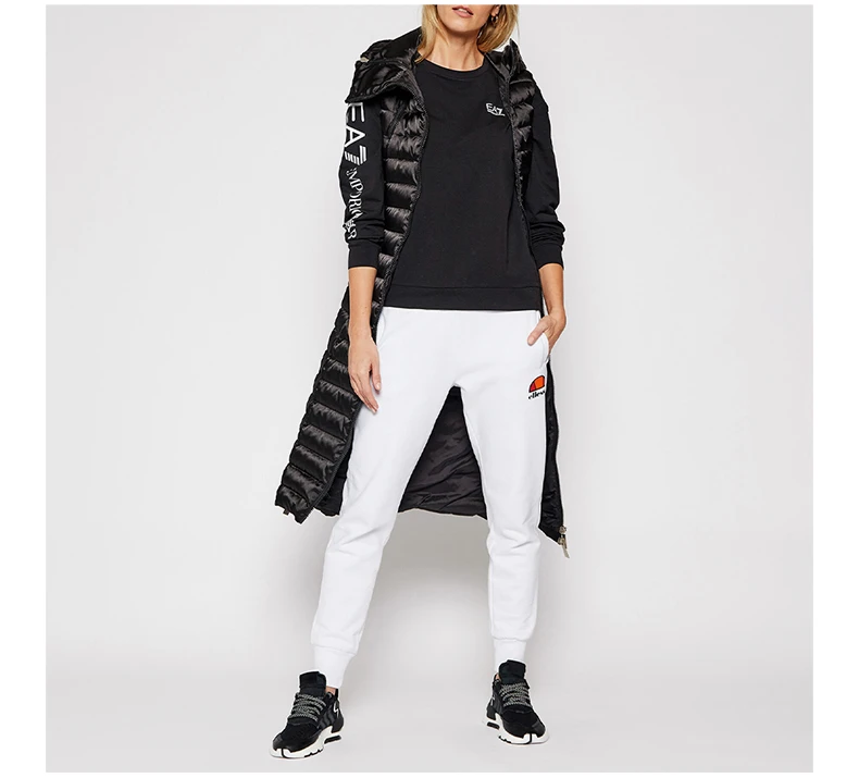 商品Emporio Armani|EMPORIO ARMANI 黑色女士卫衣/帽衫 3KTM16-TJ5FZ-1451,价格¥647,第7张图片详细描述