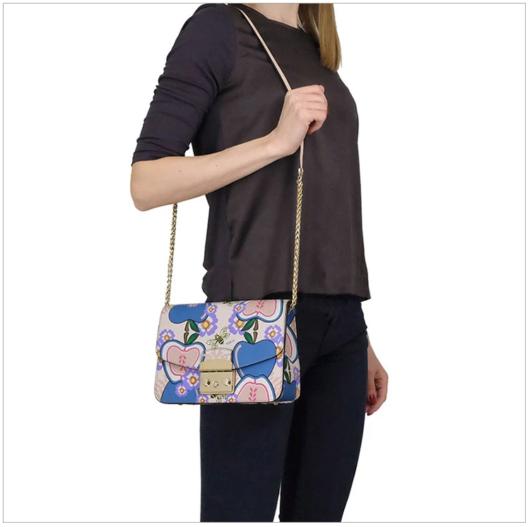 商品[国内直发] Furla|Furla 芙拉 女士多彩单肩包斜挎包 941934,价格¥994,第7张图片详细描述