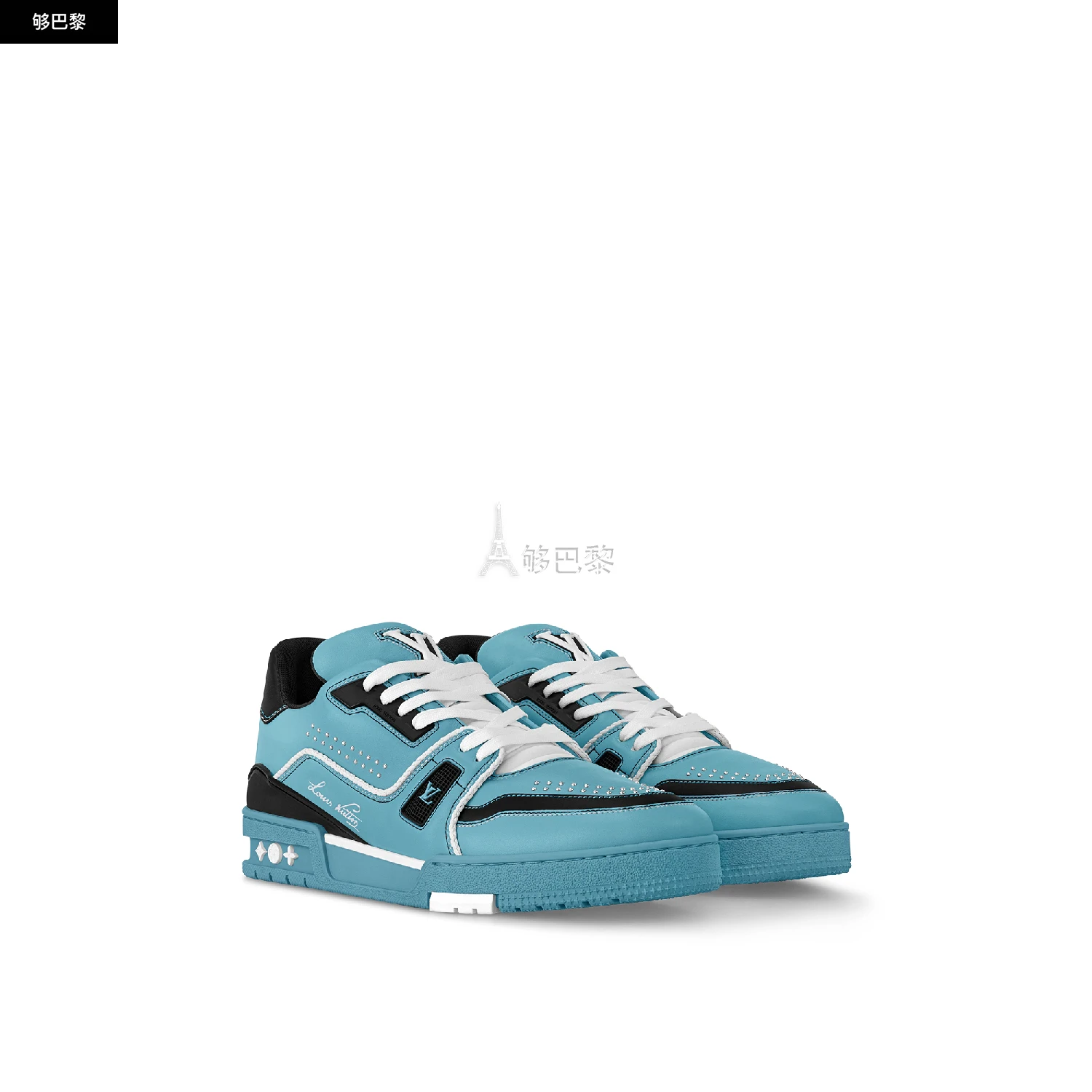 商品Louis Vuitton|【预售】 LV路易威登 25春夏 男士 休闲运动鞋 Sneaker LV Trainer 1AD7K5 ,价格¥12870,第2张图片详细描述