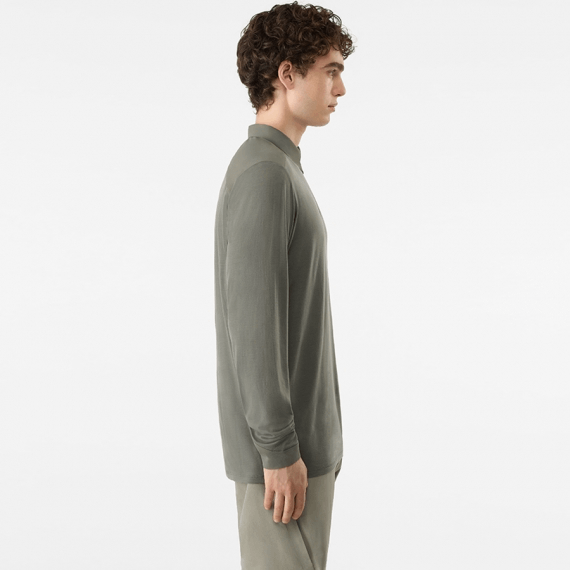 商品Arc'teryx|【Brilliant|包邮包税】始祖鸟 FRAME LS POLO[FW22] Frame LS Polo 男士 VTMFMX5649,价格¥2414,第13张图片详细描述