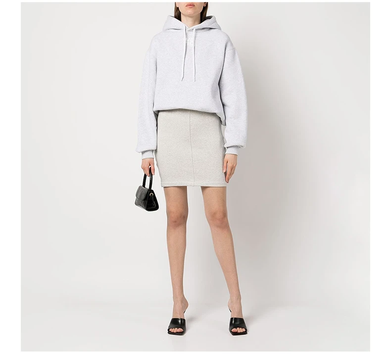 商品Alexander Wang|ALEXANDER WANG 浅灰色女士卫衣/帽衫 4CC3222069-050,价格¥2198,第7张图片详细描述