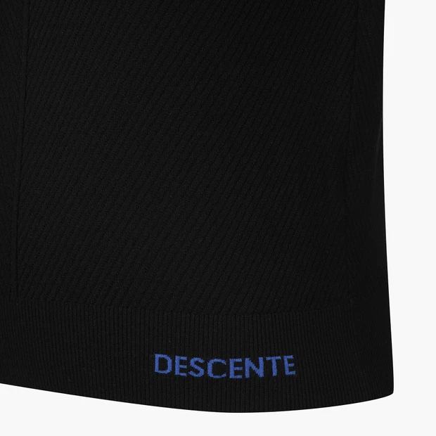 商品【预售商品15天发货】 DESCENTE|高尔夫女性撞色V领套头毛衣时尚 DO32WFKP93-BLKG,价格¥1025,第18张图片详细描述