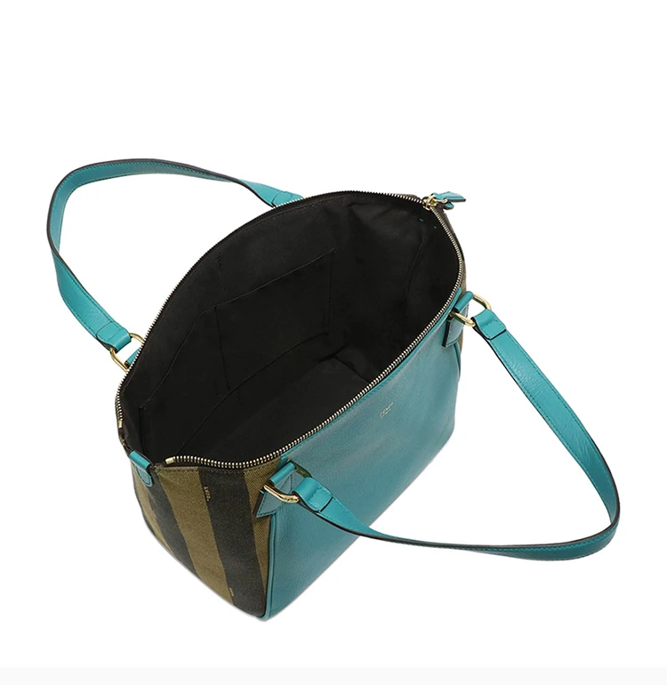 商品[国内直发] Fendi|FENDI 孔雀蓝女士手提包 8BL127-Q0Z-F0N9H,价格¥6883,第7张图片详细描述