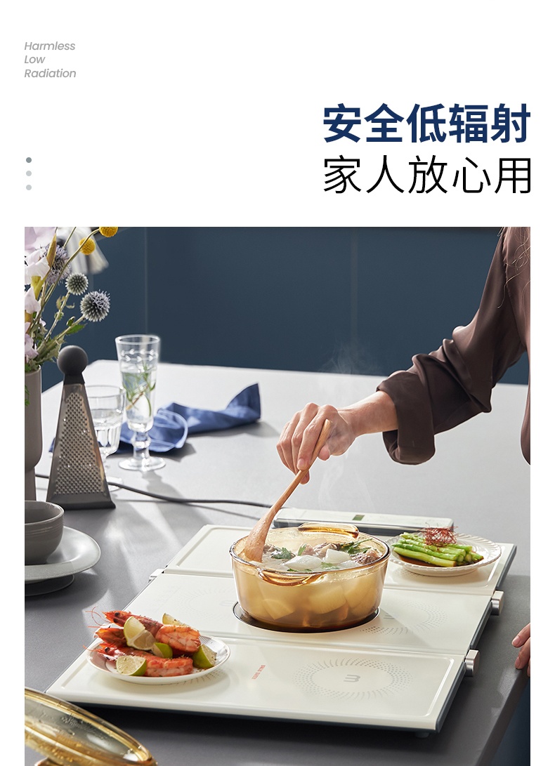 商品[国内直发] Morphy Richards|热菜板保温板MR8301折叠式暖菜板多功能家用餐桌加热板神器,价格¥556,第22张图片详细描述