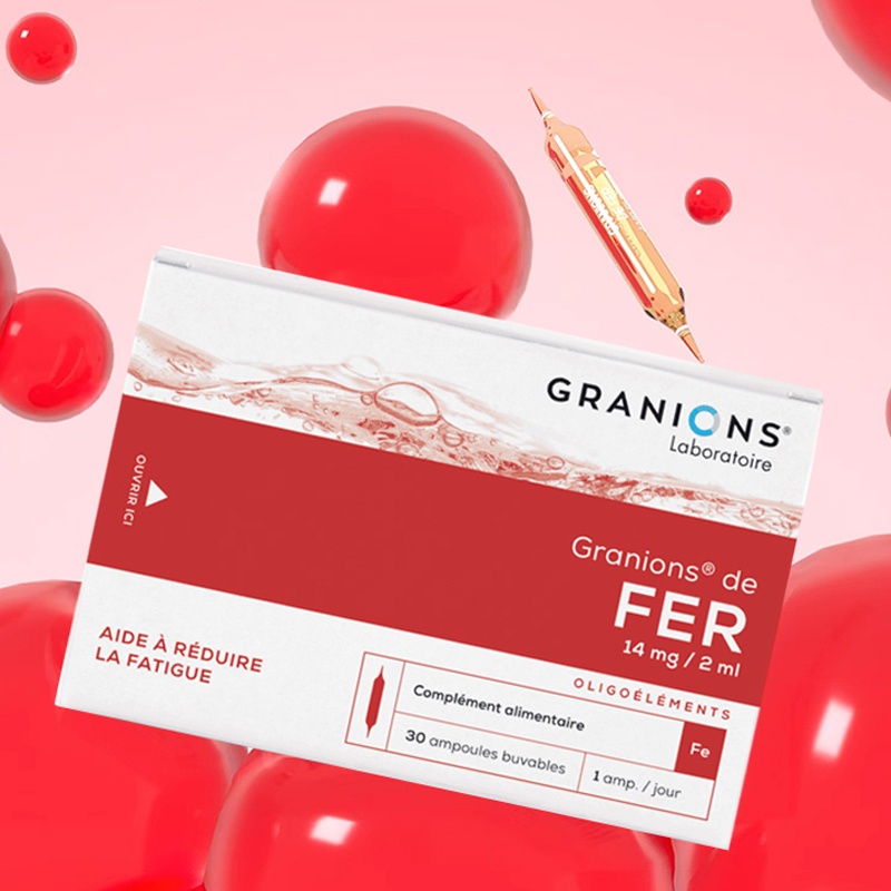 商品Granions|格兰宁元气宝补铁营养液 30支 孕期补气血姨妈期抗疲劳,价格¥190,第12张图片详细描述