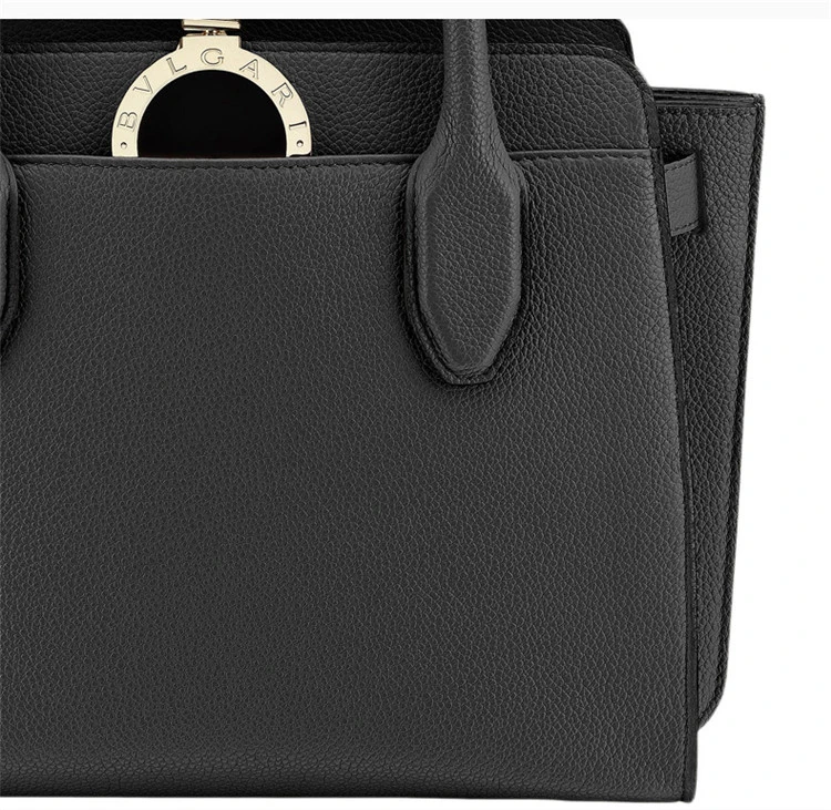商品[国内直发] BVLGARI|BVLGARI 黑色女士手提包 282597,价格¥15464,第6张图片详细描述