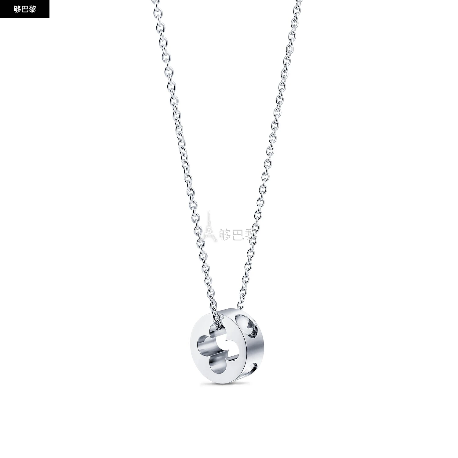 商品Louis Vuitton|【预售】 LV路易威登 25春夏 女士 吊坠 EMPREINTE 18K 金项链 Q93967 ,价格¥27533,第2张图片详细描述