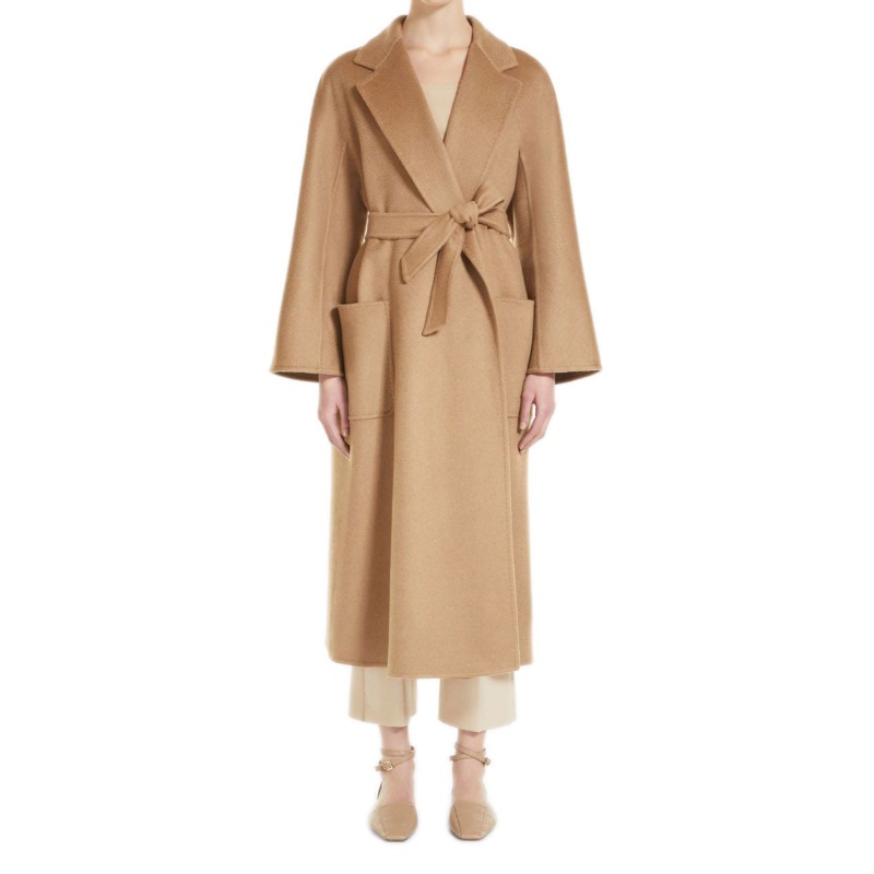 商品Max Mara|麦丝玛拉秋冬新款女士 Ludmilla 经典大衣 MAXMXMTGBR15EA1A01（两色可选）,价格¥25424,第13张图片详细描述