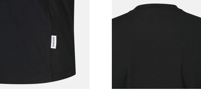 商品DESCENTE|【享贝家】（国内现货-LY）迪桑特 运动休闲舒适长袖上衣 男女同款 黑色 SO323TTL72-BLK,价格¥403,第4张图片详细描述