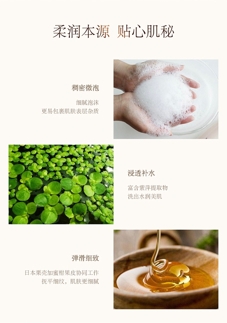 商品[国内直发] Sulwhasoo|SULWHASOO 雪花秀 顺行氨基酸洗面奶柔和泡沫洁颜乳 200毫升,价格¥115,第4张图片详细描述