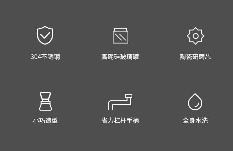 商品[国内直发] GLENVINTEN|格岚云顿新款户外手摇咖啡磨豆机手动咖啡豆研磨机家用手动磨咖啡机手磨研磨器,价格¥185,第2张图片详细描述