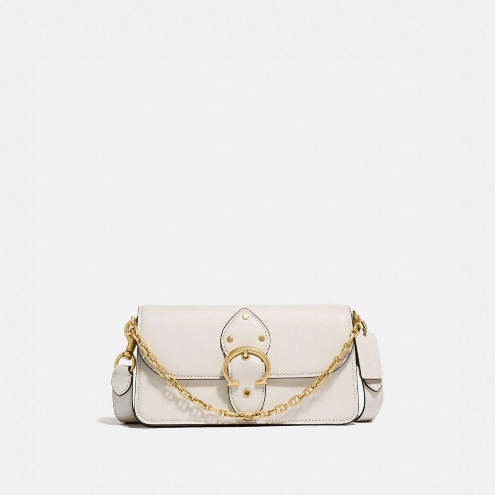 商品[国内直发] Coach|【微瑕清仓价】蔻驰新款腋下包女士专柜款皮质小号单肩斜挎包黑色/白色 礼物送女友C2617 V5SBD,价格¥1182,第3张图片详细描述